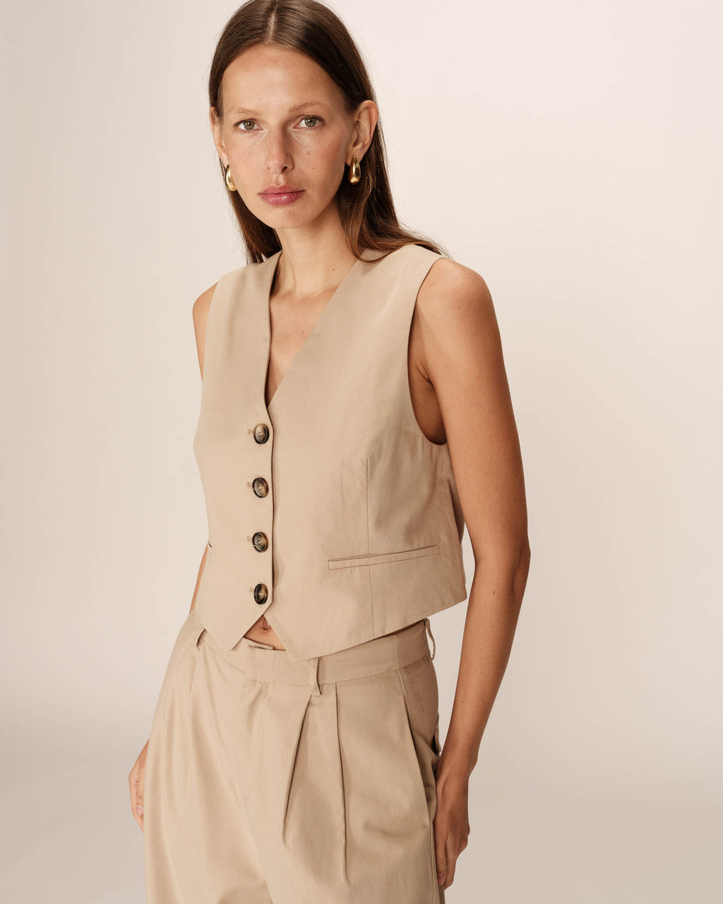 Penn Waistcoat - Beige