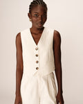 Penn Waistcoat - Ecru
