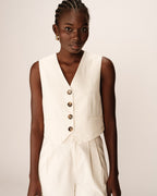 Penn Waistcoat - Ecru
