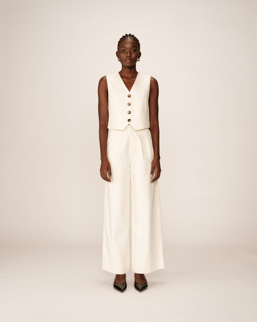 Penn Waistcoat - Ecru