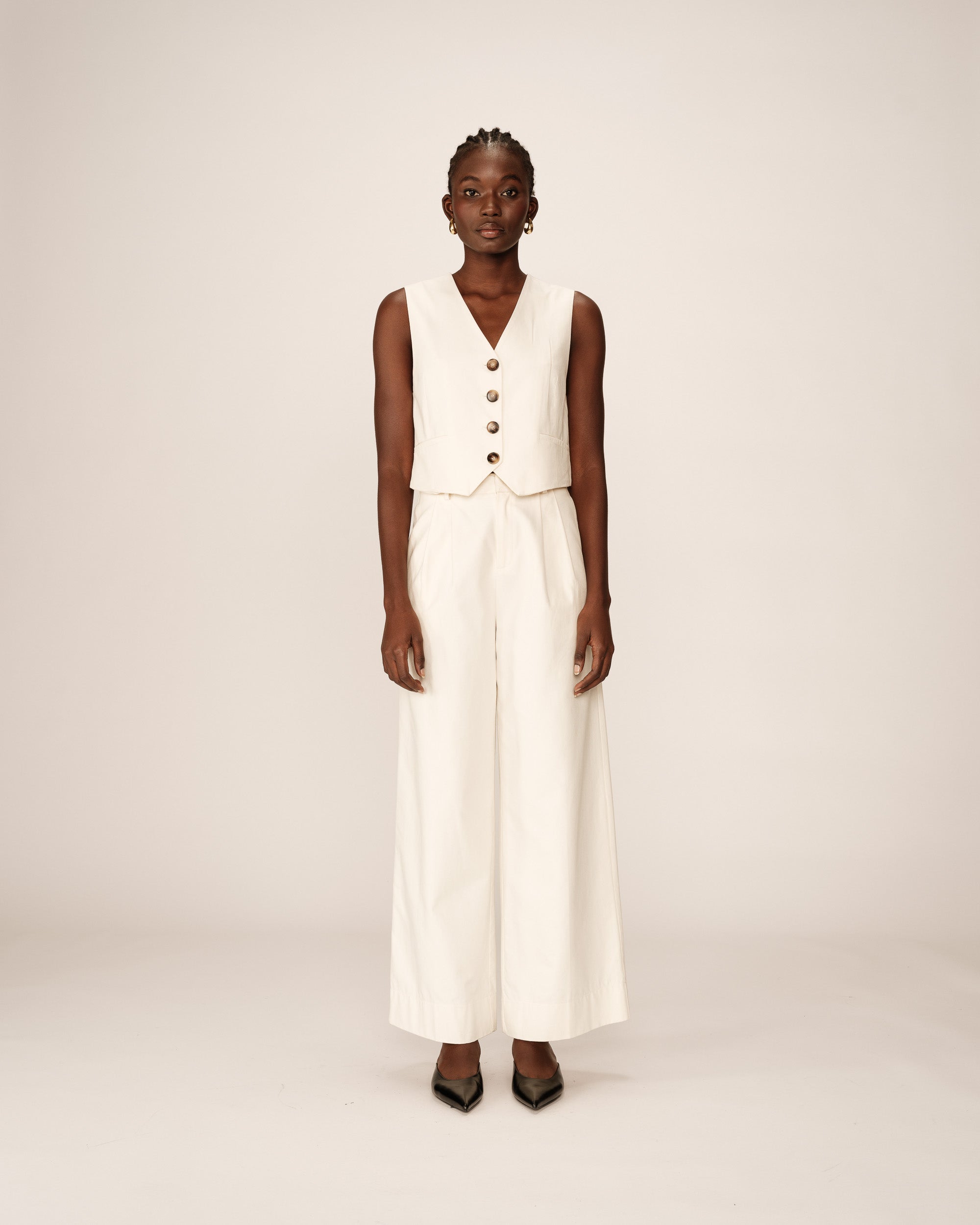 Penn Waistcoat - Ecru