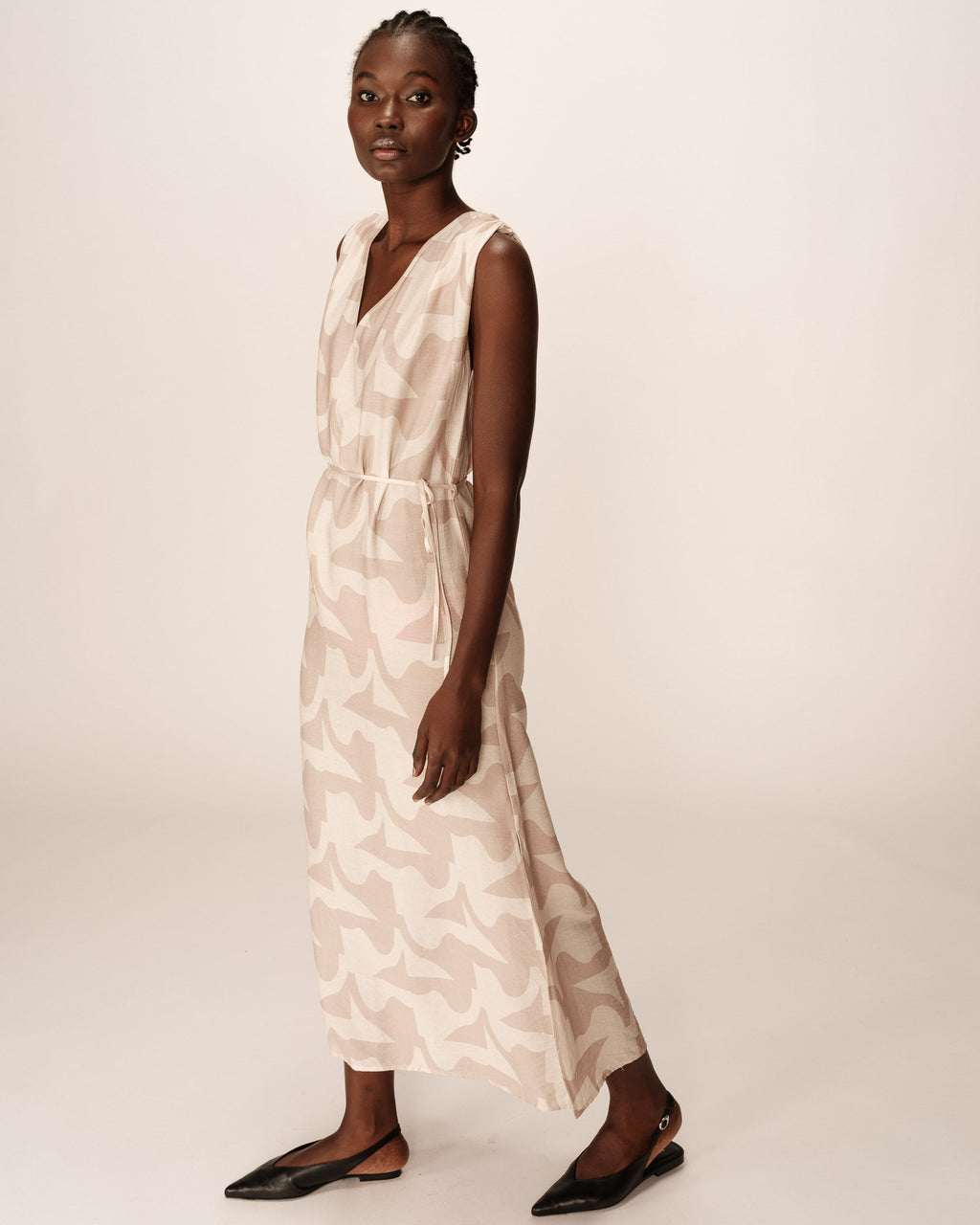 Pensee Long Dress - Beige