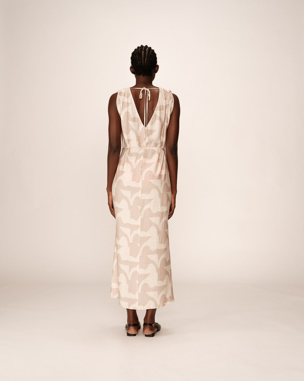 Pensee Long Dress - Beige