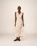 Robe Longue Pensee - Beige