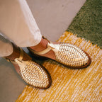 Huaraches Peonia - Champagne