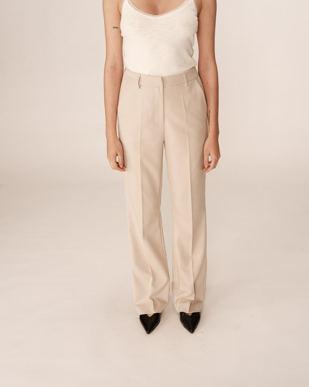 People Trousers - Beige