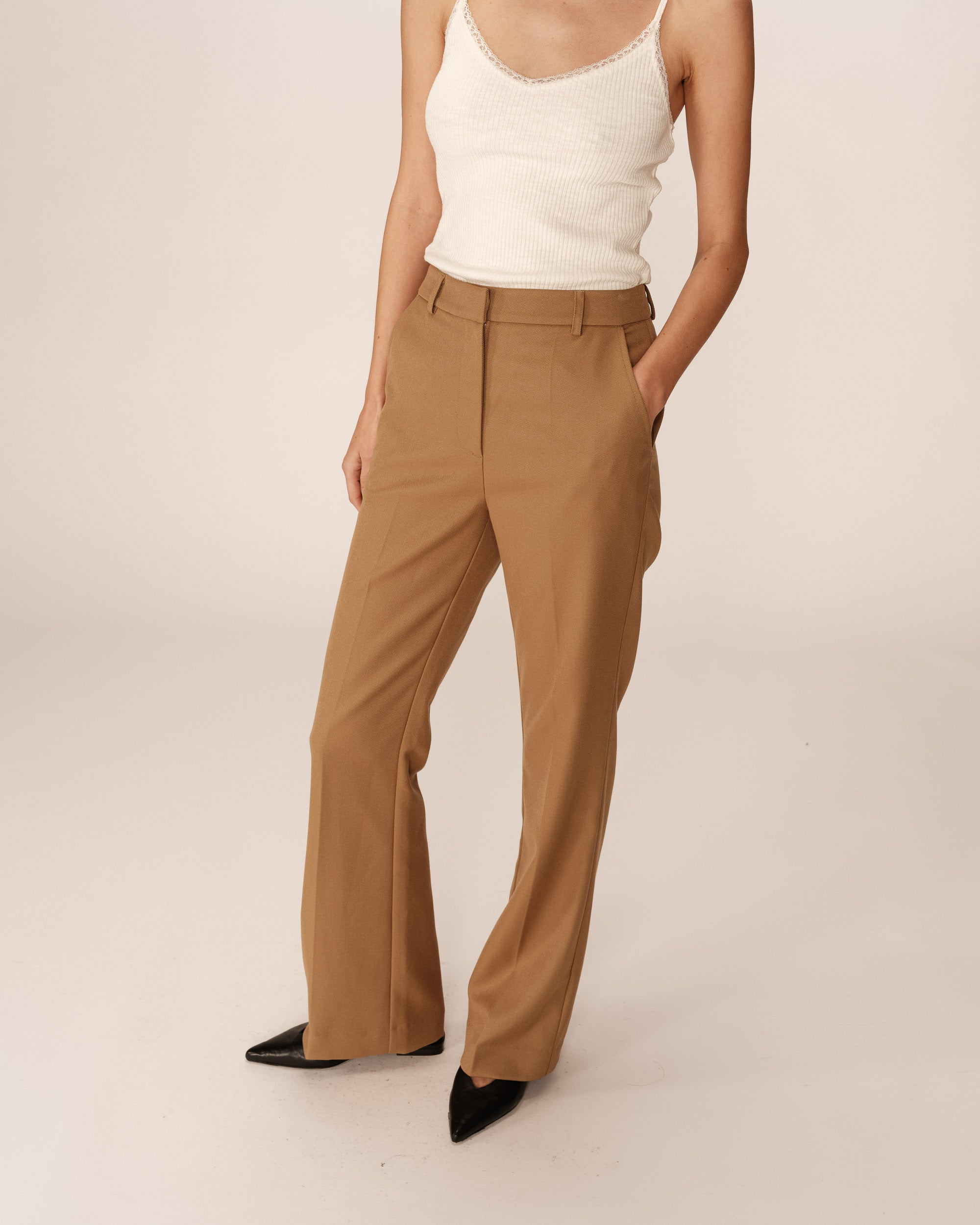 People Trousers - Taupe