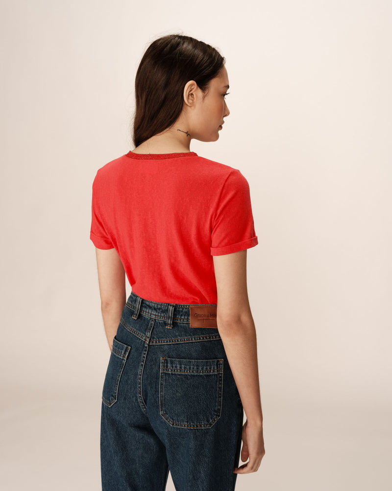 Camiseta Pepito - Rojo