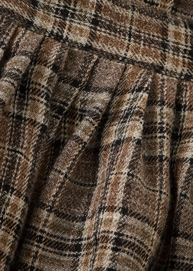 Caramelo - Vestido a cuadros menta