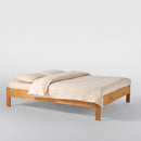 Housse De Couette En Percale De Coton Lavé 300 Fils - Jaune Mimosa