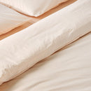 Comforter Cover - In Washed Cotton Percale - Mimosa Yellow