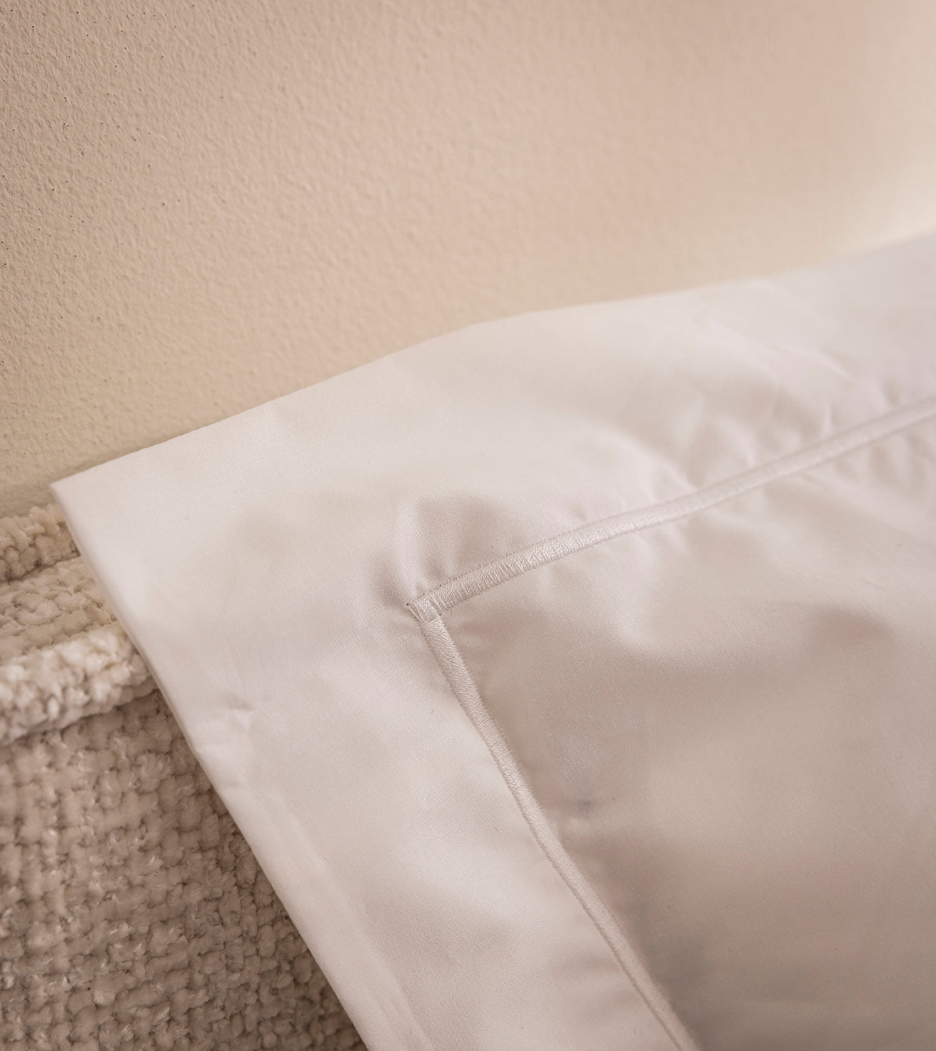 Set De 2 Taies D'Oreillers - 100% Percale De Coton Bourdon - 11 Coloris