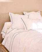 Set De 2 Taies D'Oreillers - 100% Percale De Coton Bourdon - 11 Coloris