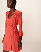 Percy Short Dress - Terracotta