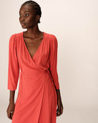 Percy Short Dress - Terracotta