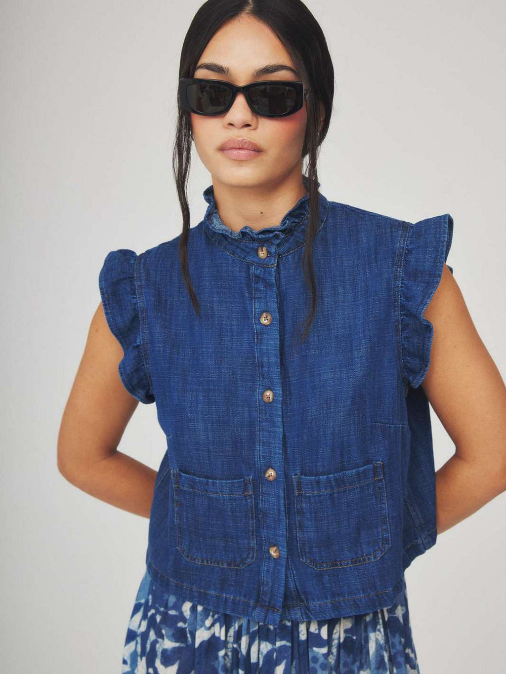 Top Perel - Azul