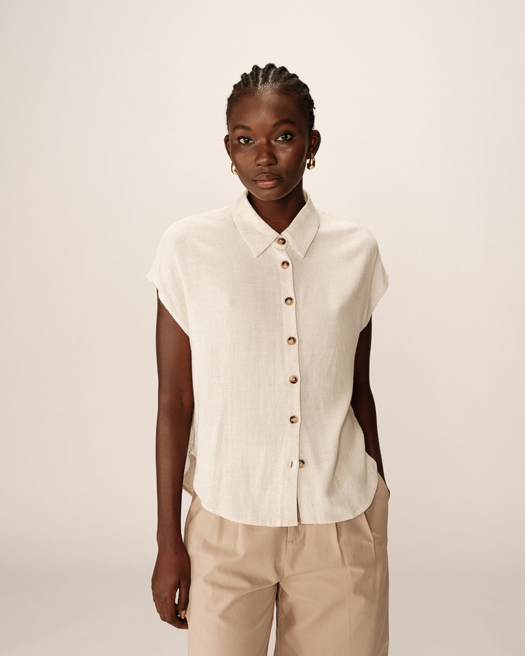 Perez Shirt - Beige