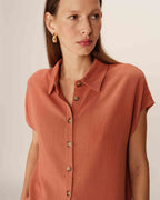 Perez Shirt - Terracotta
