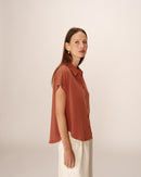 Chemise Perez - Terracotta