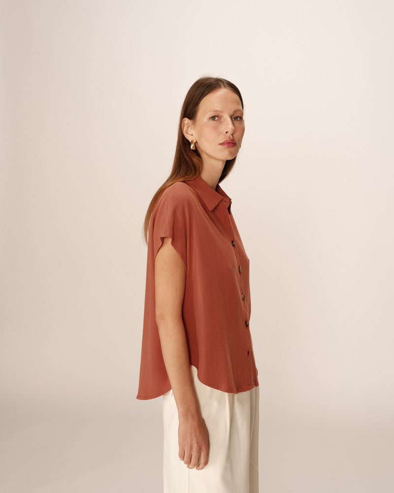Chemise Perez - Terracotta