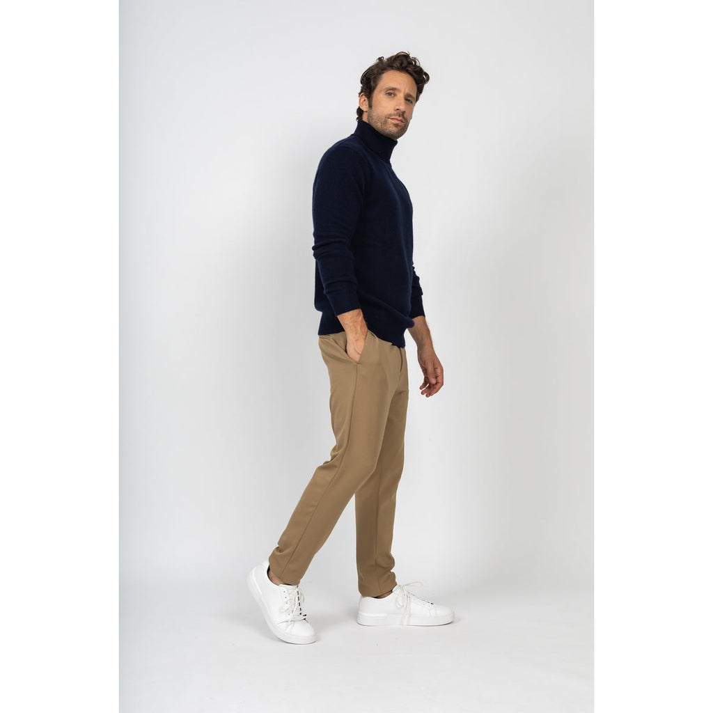 Jersey Cuello Vuelto Marius Marino, Jersey, 345 g, 100% Cachemira, 4 Hilos - Hombre