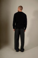 Jersey Cuello Redondo - Blake - Negro