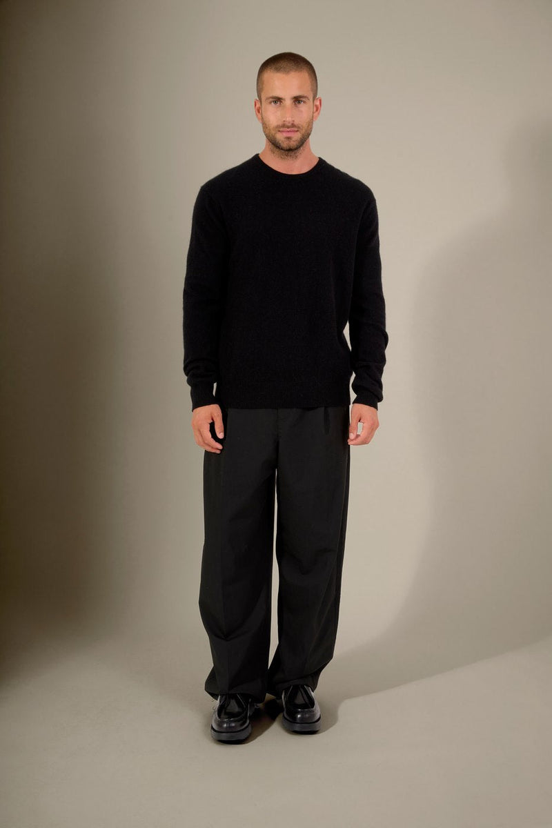 Jersey Cuello Redondo - Blake - Negro