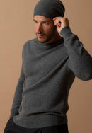 Pull Col Rond - Blake - Anthracite Chiné