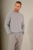 Pull Col Rond - Blake - Nuage Chiné