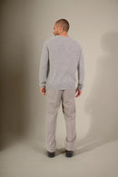 Pull Col Rond - Blake - Nuage Chiné