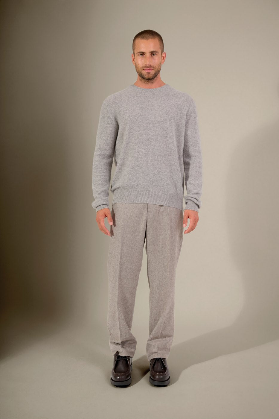Pull Col Rond Blake - Nuage Chiné