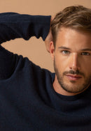 Pull Col Rond - Blake - Navy