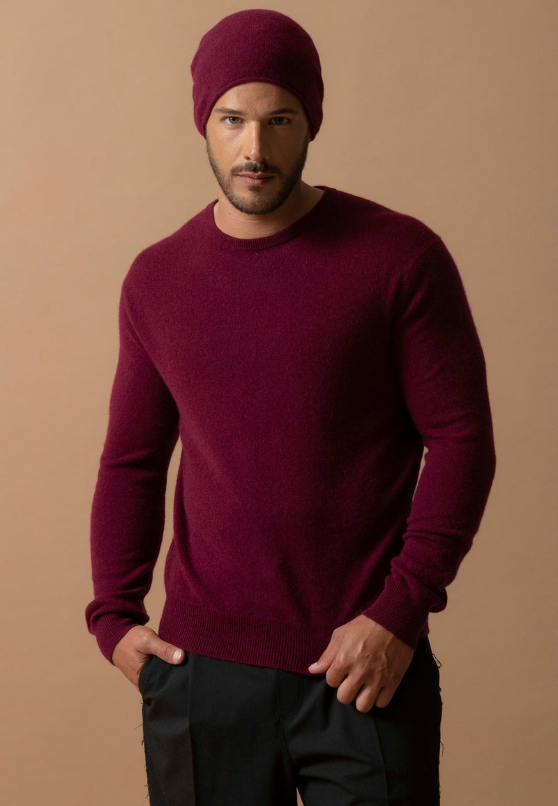 Jersey Cuello Redondo - Blake - Burdeos