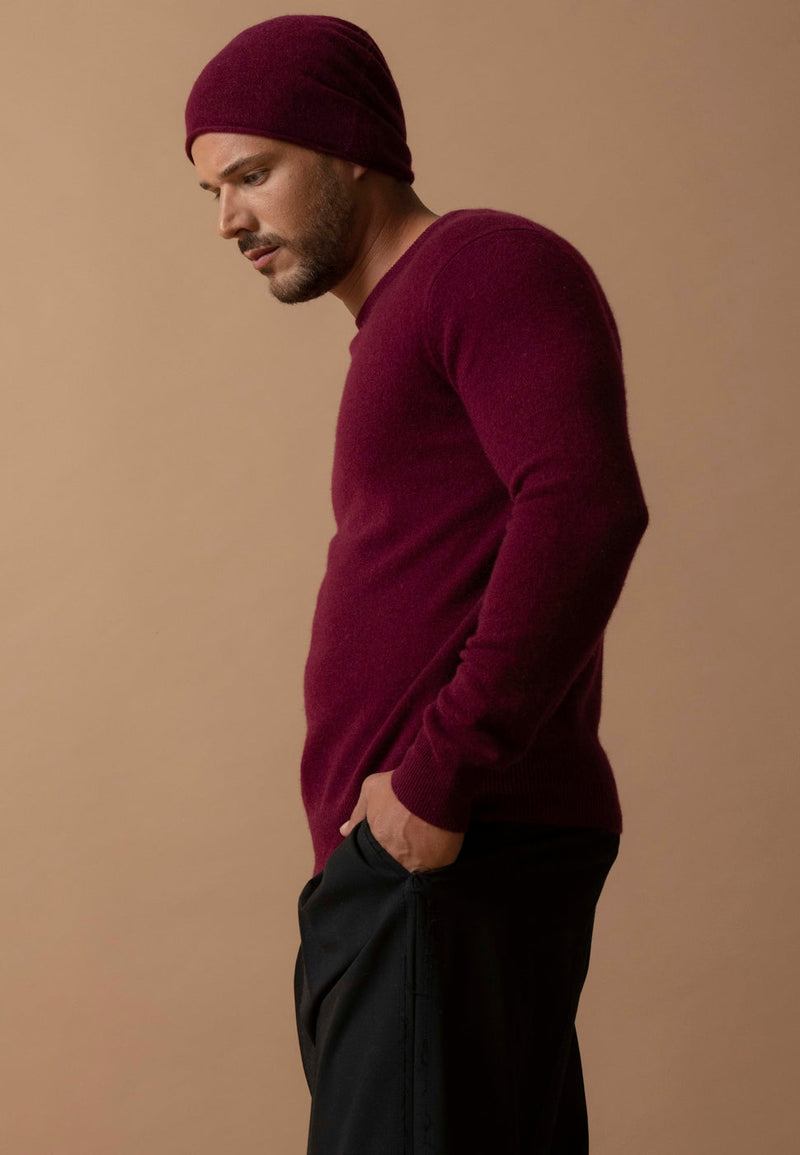 Jersey Cuello Redondo - Blake - Burdeos