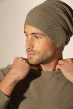 Pull Col Rond Blake - Vert Armée