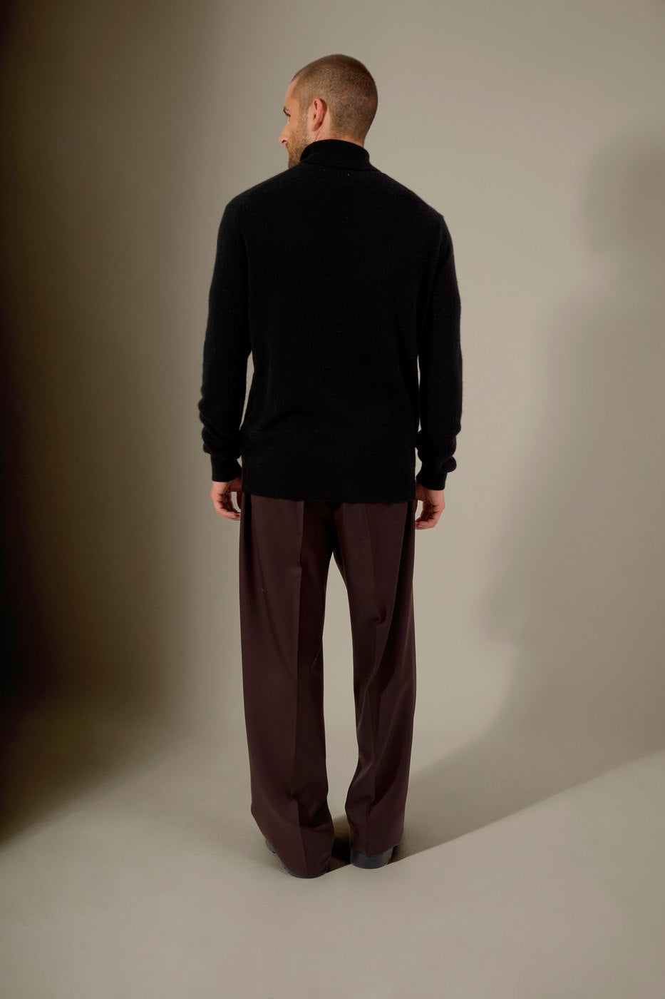 Pull Col Roulé Trevor - Noir