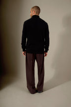 Pull Col Roulé Trevor - Noir