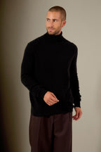 Pull Col Roulé Trevor - Noir