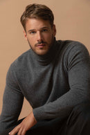 Pull Col Roulé - Trevor - Anthracite Chiné