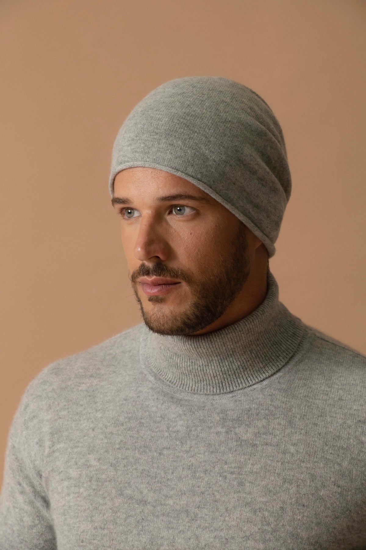 Pull Col Roulé Trevor - Nuage Chiné