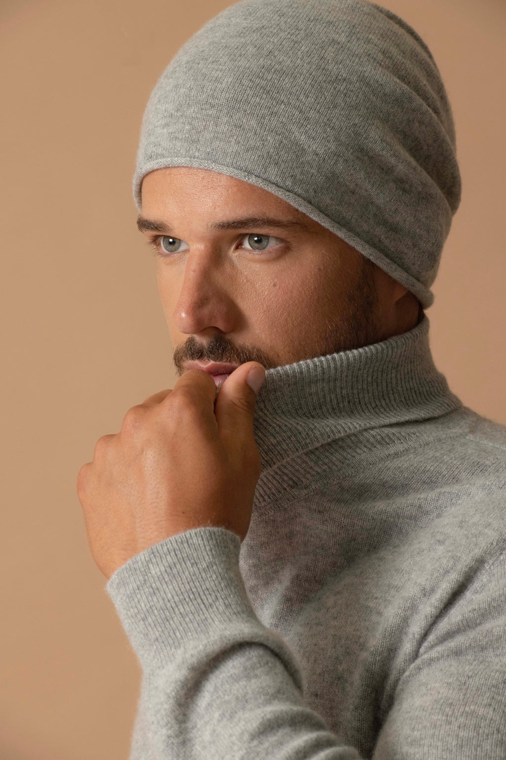 Pull Col Roulé Trevor - Nuage Chiné