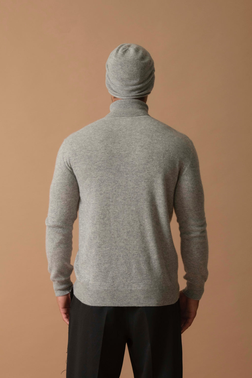 Pull Col Roulé Trevor - Nuage Chiné