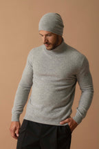 Pull Col Roulé Trevor - Nuage Chiné
