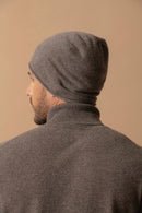 Pull Col Roulé - Trevor - Taupe Chiné