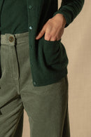 Cardigan Col Rond - Amy - Cyprès