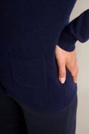 Cardigan Col Rond - Amy - Navy