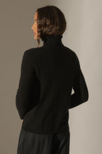 V-Neck Cardigan - Paige - Black