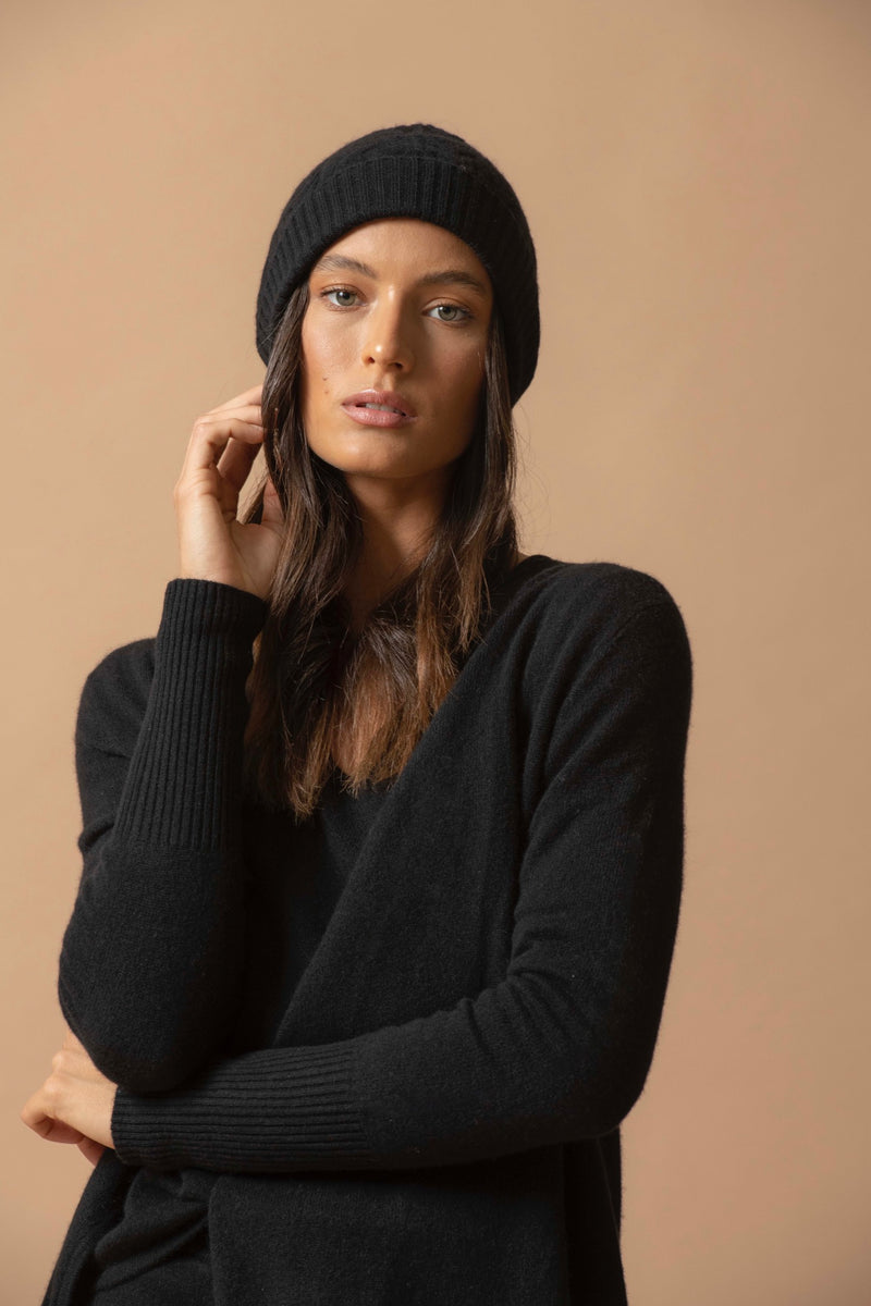 Veste Longue - Abigail - Noir