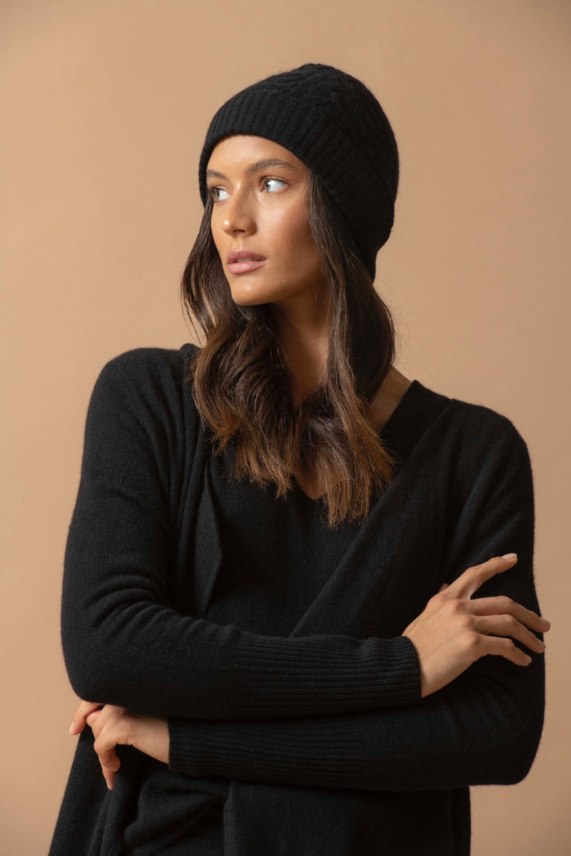 Veste Longue - Abigail - Noir