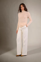 Roll-Neck Jumper - Ashley - Sand